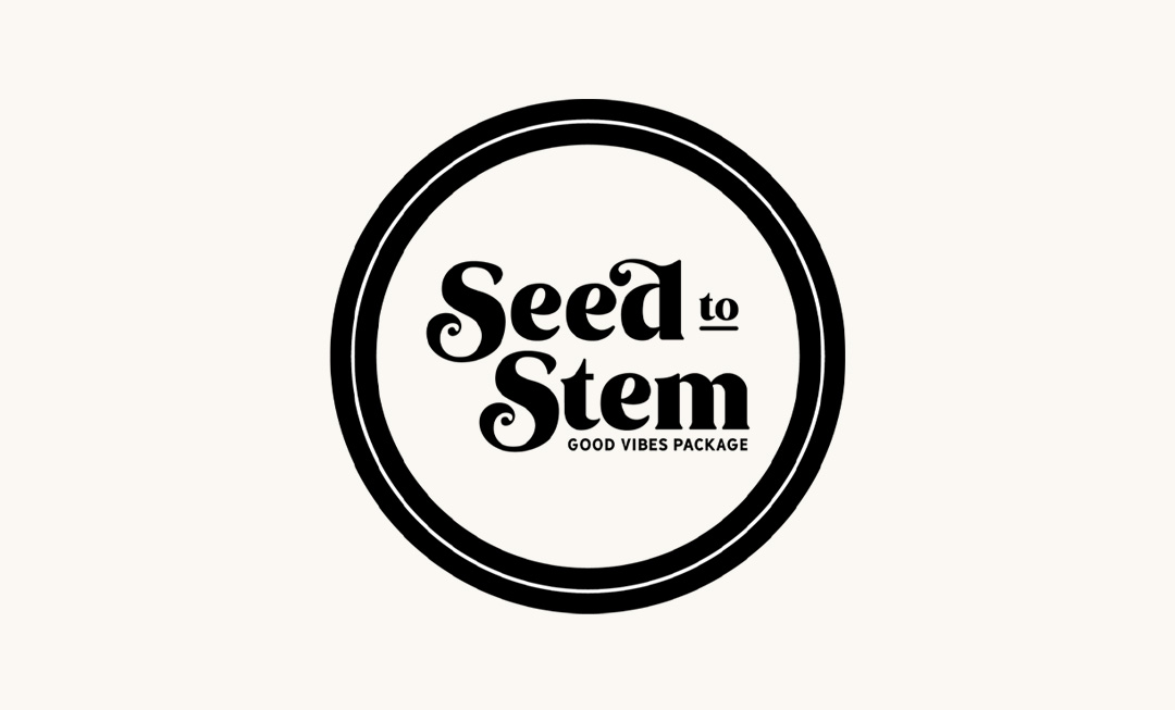 Seed to Stem – Good Vibes Package Logo Design